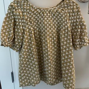 Madewell Eyelet Embroidered Blouse